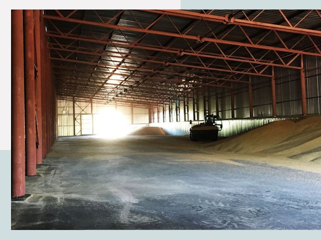 Строительство зернохранилищ в Тейково