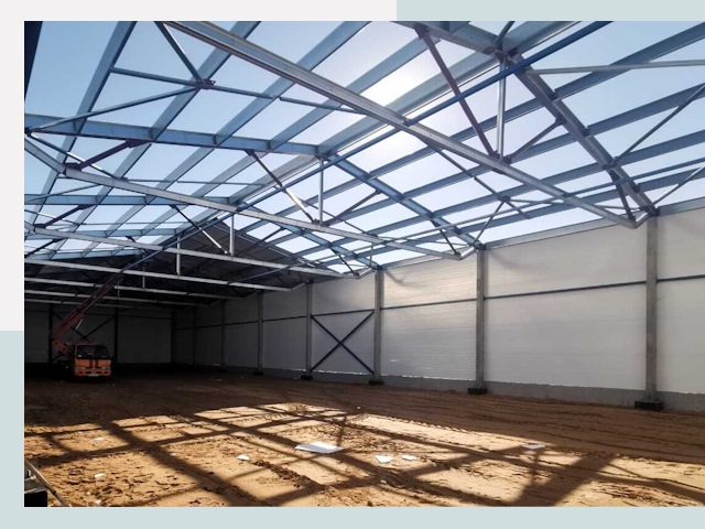 Строительство сенохранилищ в Тейково