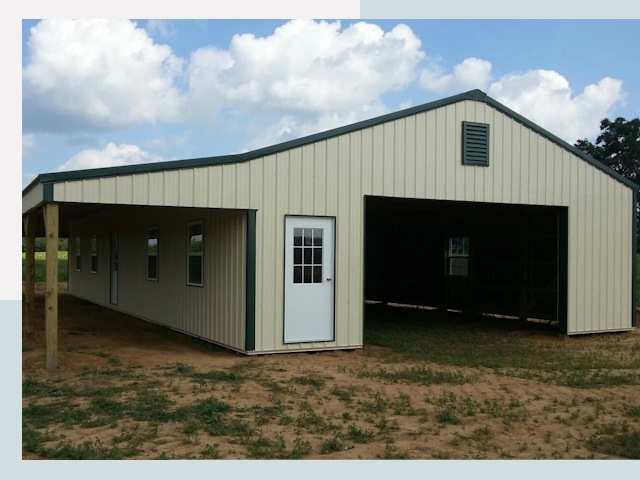 Строительство конюшен в Тейково