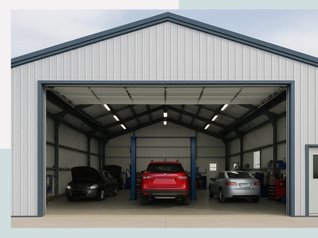 Ангары из сэндвич панелей от 652 руб. в Тейково