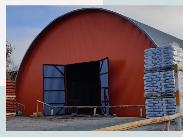 Полукруглые ангары по цене от 652 руб. в Тейково