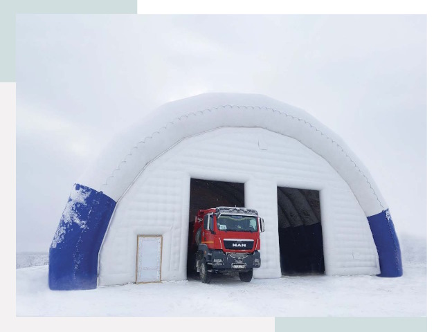 Мобильные ангары в Тейково