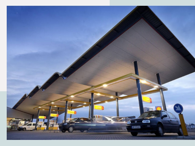 Навесы для АЗС в Тейково от 652 руб. - Защита и комфорт