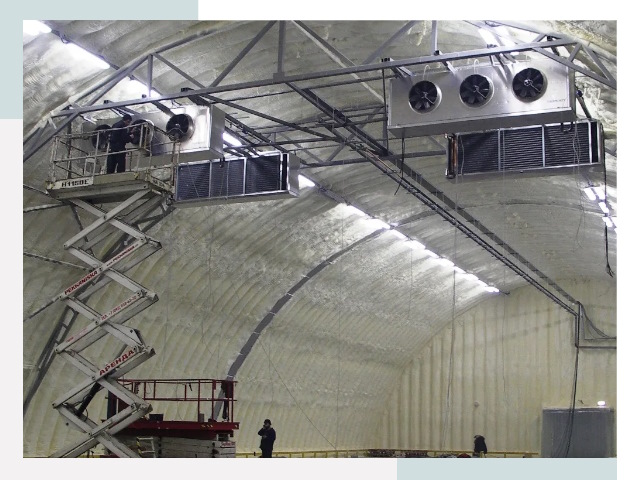 Оснащение ангаров в Тейково