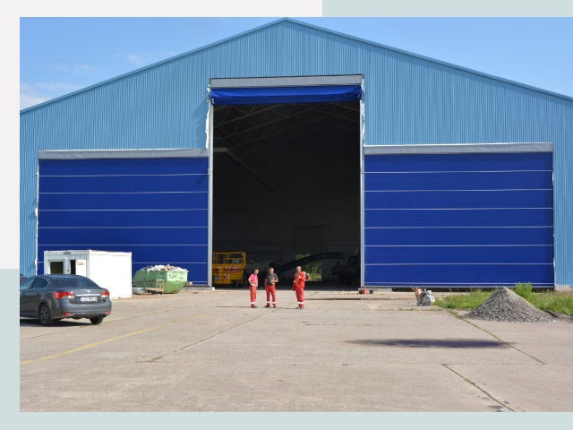 Ангарные ворота в Тейково от СтальСтрой-Ткв по цене 652 руб.