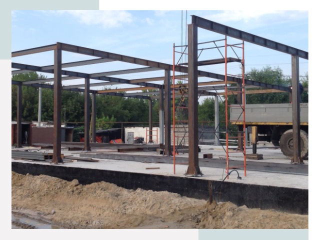 Фундамент для ангаров в Тейково