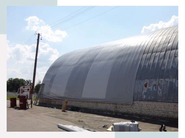 Ремонт ангаров в Тейково